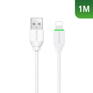 Rixus RXU81A Boost Datenkabel Lightning Anschluss 1m White