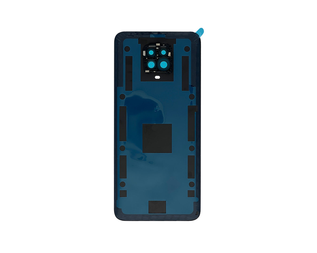OEM Backcover für Xiaomi Redmi Note 9 Pro mit Kameraglas Farbe wählbar – Bild 3