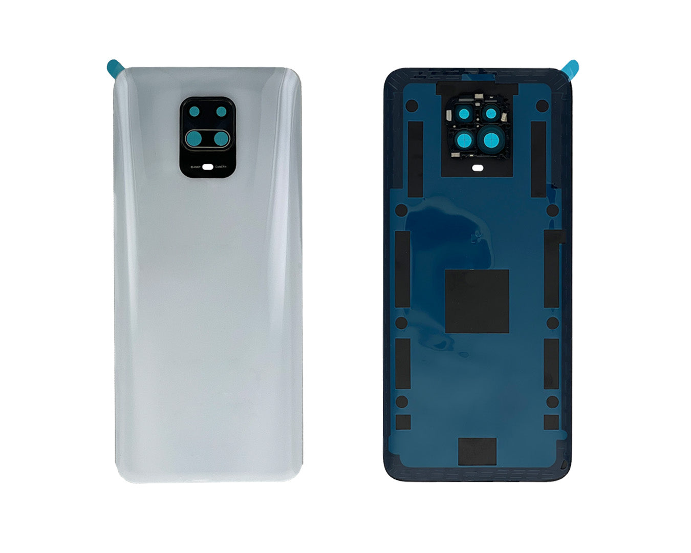 OEM Backcover für Xiaomi Redmi Note 9 Pro mit Kameraglas Farbe wählbar – Bild 4