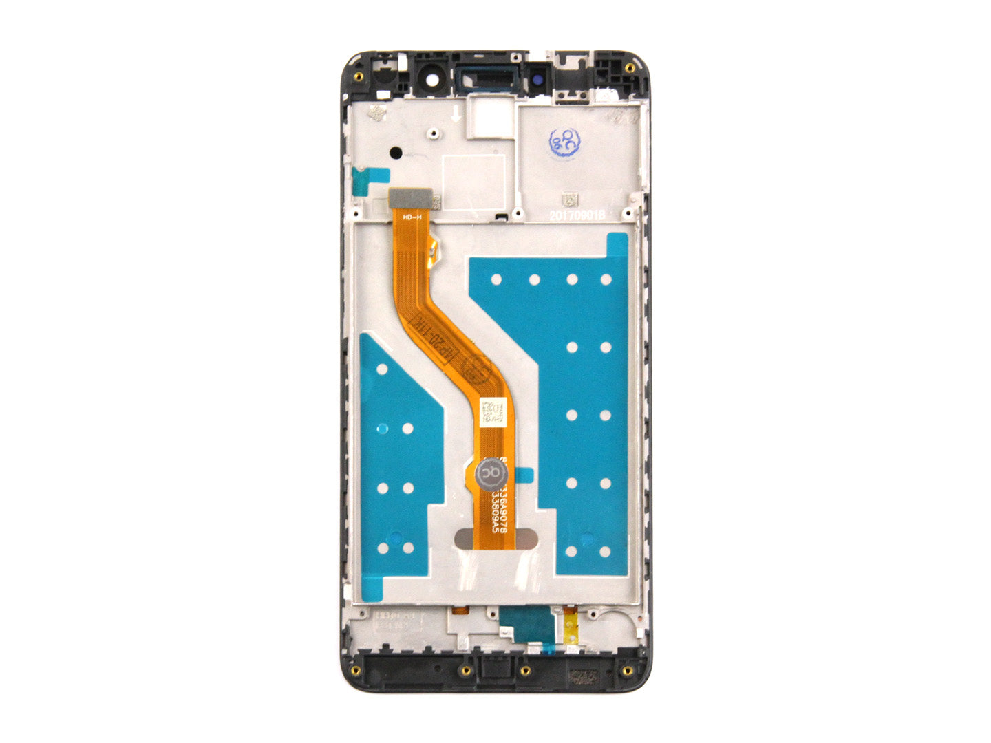 OEM Display für Huawei Y7 mit Rahmen – Bild 3