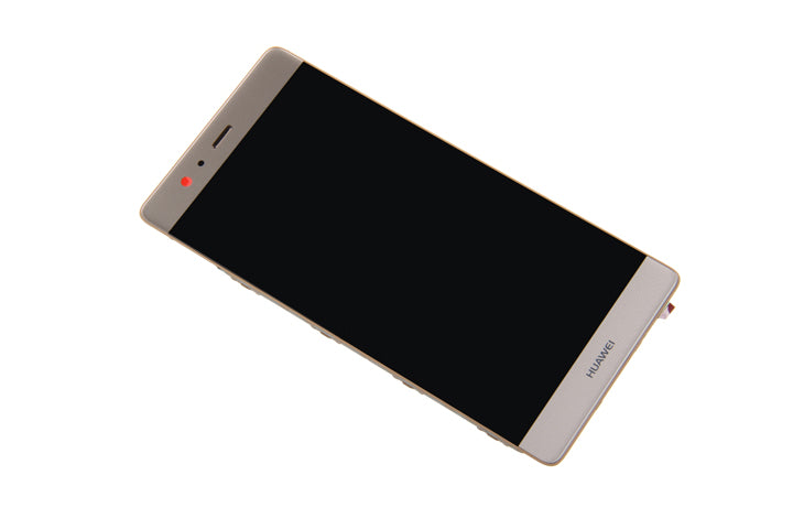 Huawei P9 Plus Display und Touchscreen-Digitizer mit Rahmen Gold OEM