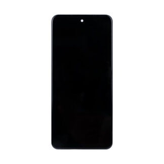 Motorola Moto G54, G54 Power Display und Touchscreen-Digitizer mit Rahmen Black Service Pack