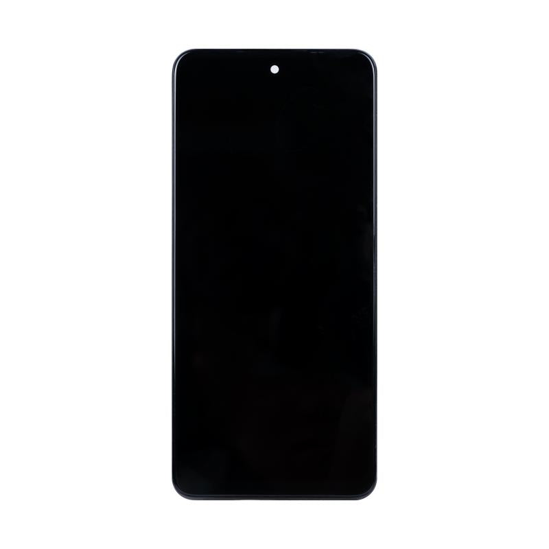 Motorola Moto G54, G54 Power Display und Touchscreen-Digitizer mit Rahmen Black Service Pack