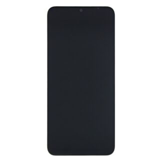 Motorola Moto E13 Display und Touchscreen-Digitizer mit Rahmen Black Service Pack