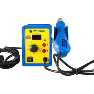 BEST 858D Heißluftstation mit LED Display Blue