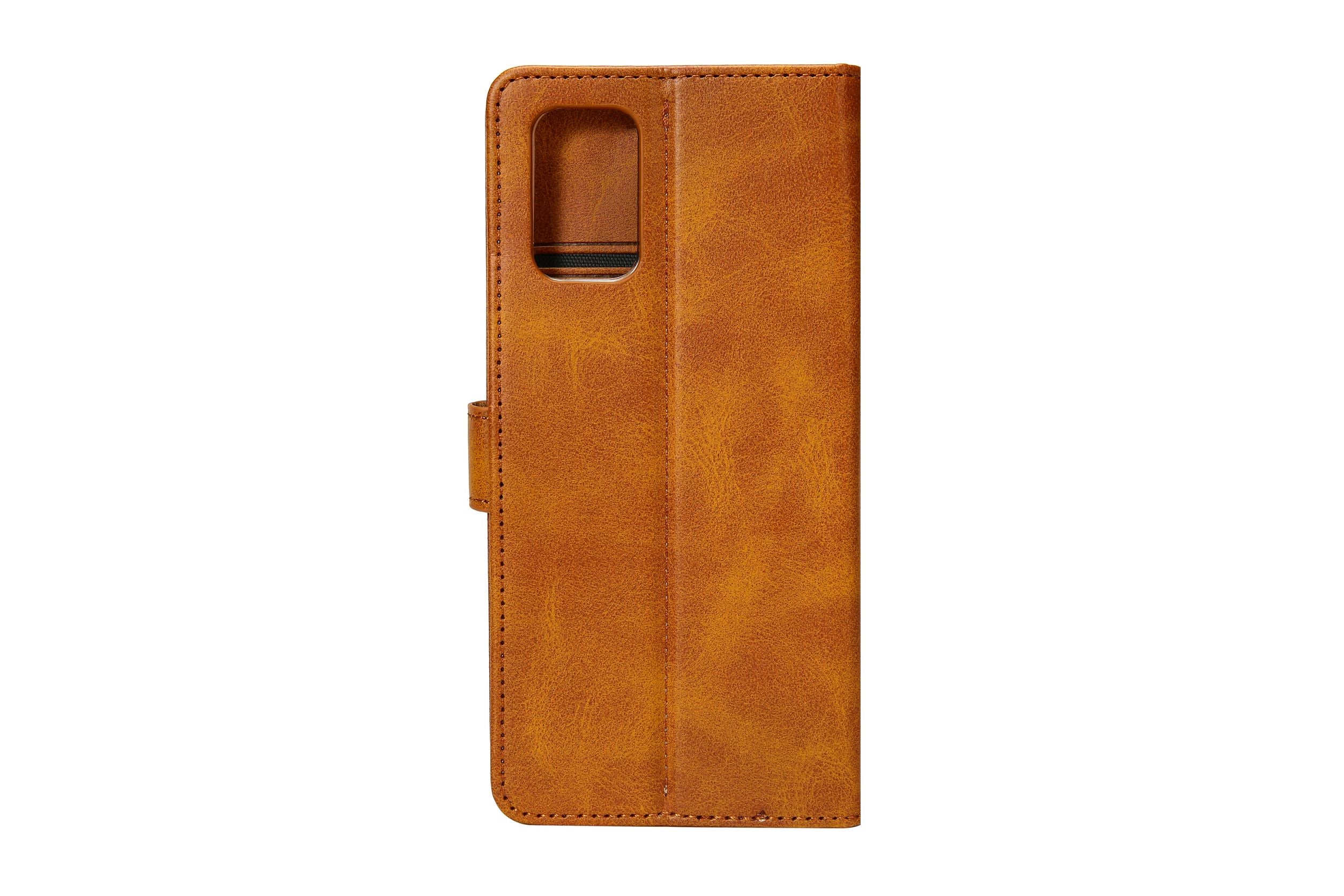 Rixus Buchhülle für Samsung Galaxy S20 FE 4G Light Brown – Bild 2