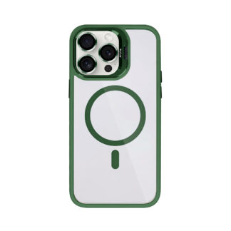 Rixus Classic 03 Hülle mit MagSafe kompatibel für Apple iPhone 14 Pro Max Dark Green