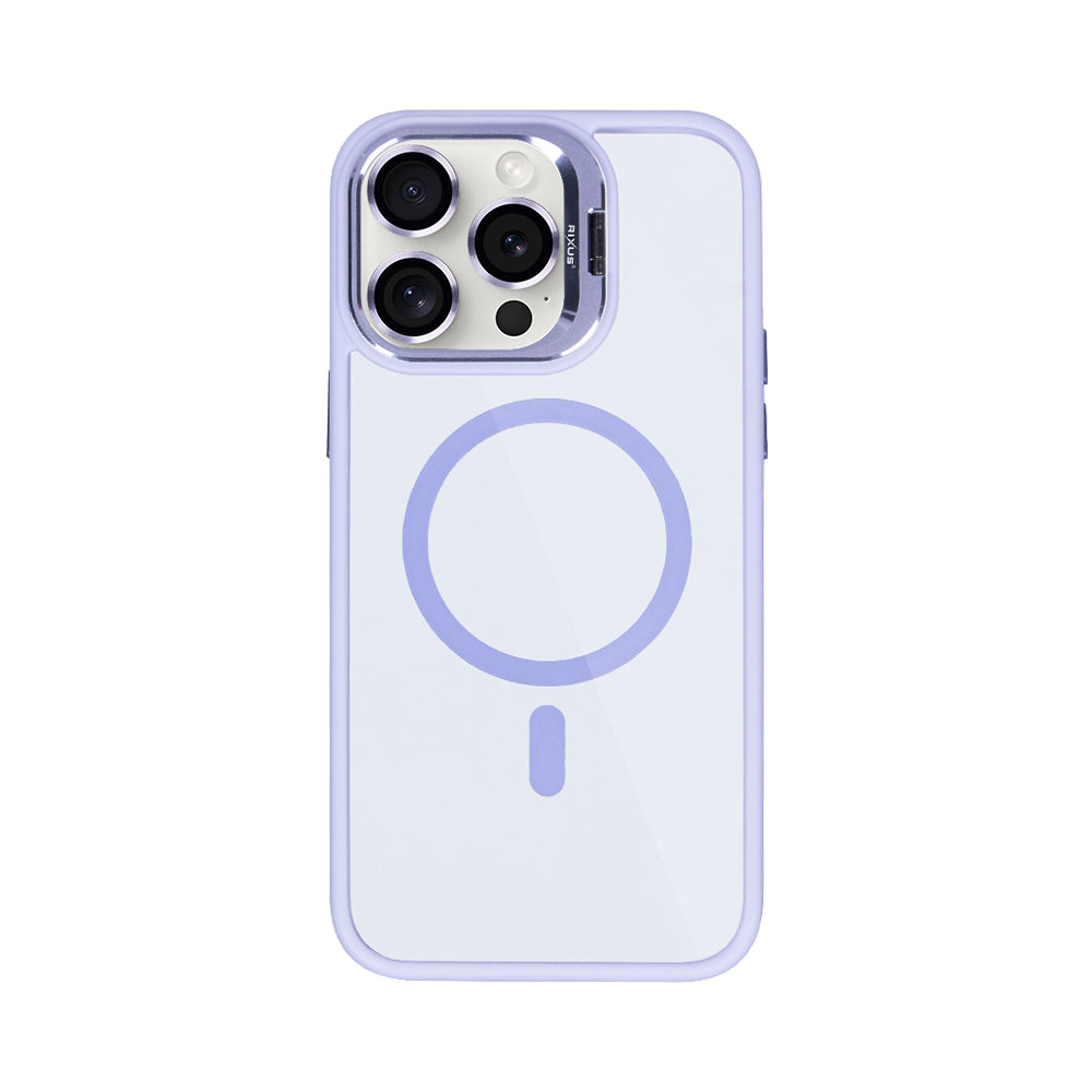 Rixus Classic 03 Hülle mit MagSafe kompatibel für Apple iPhone 12 Pro Max Light Purple