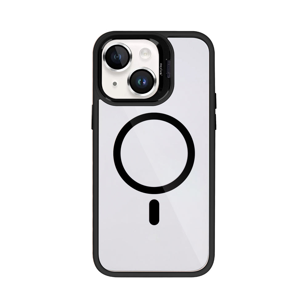 Rixus Classic 03 Hülle mit MagSafe kompatibel für Apple iPhone 13 Black