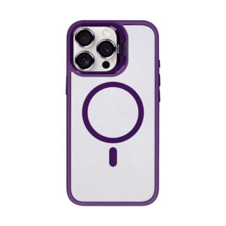 Rixus Classic 03 Hülle mit MagSafe kompatibel für Apple iPhone 12, 12 Pro Deep Purple