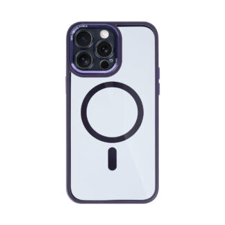 Rixus Classic 04 Hülle mit MagSafe kompatibel für Apple iPhone 13 Pro Max Purple