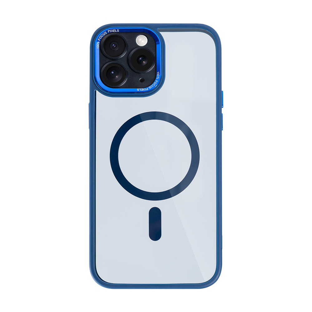 Rixus Classic 04 Hülle mit MagSafe kompatibel für Apple iPhone 11 Pro Dark Blue