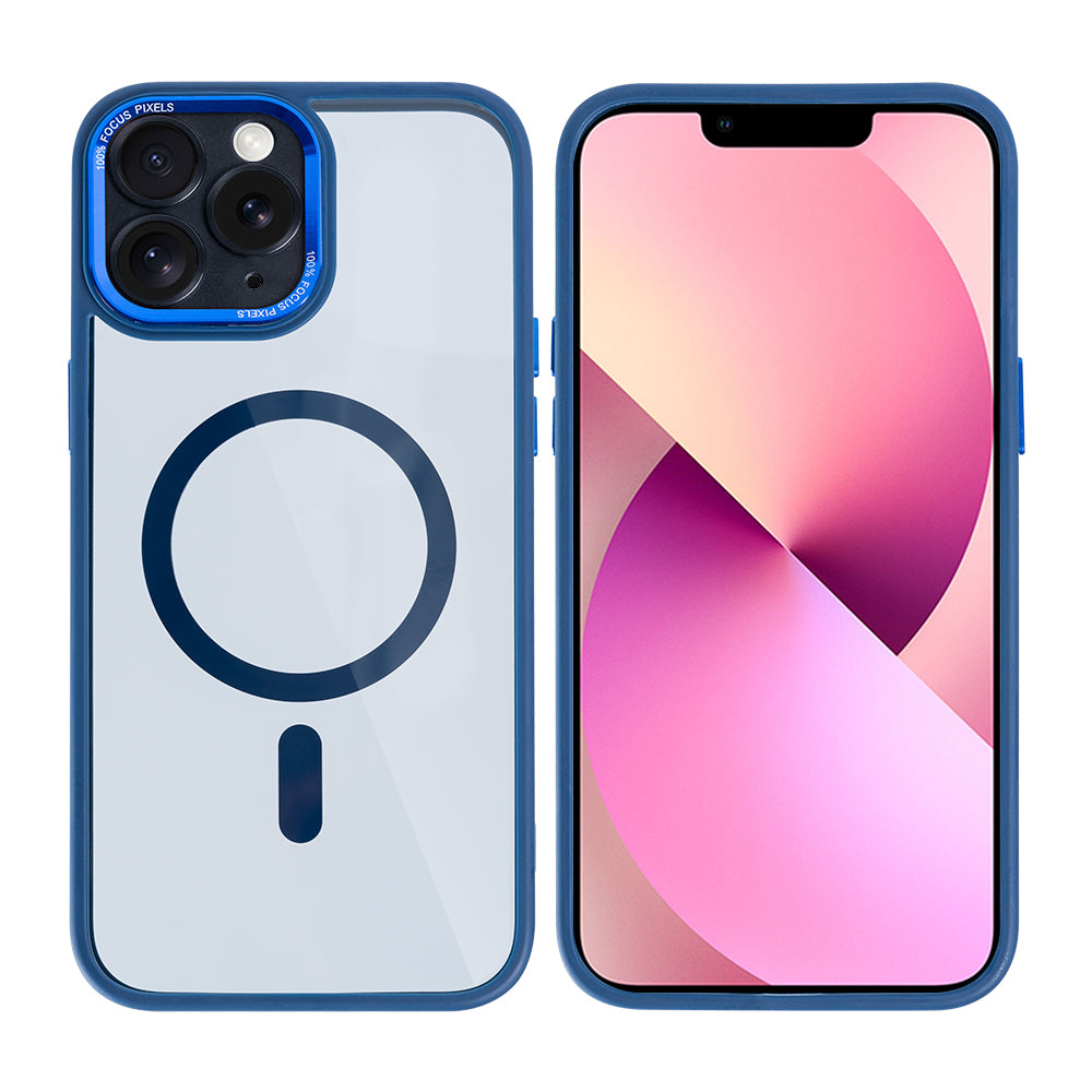 Rixus Classic 04 Hülle mit MagSafe kompatibel für Apple iPhone 11 Pro Dark Blue – Bild 3