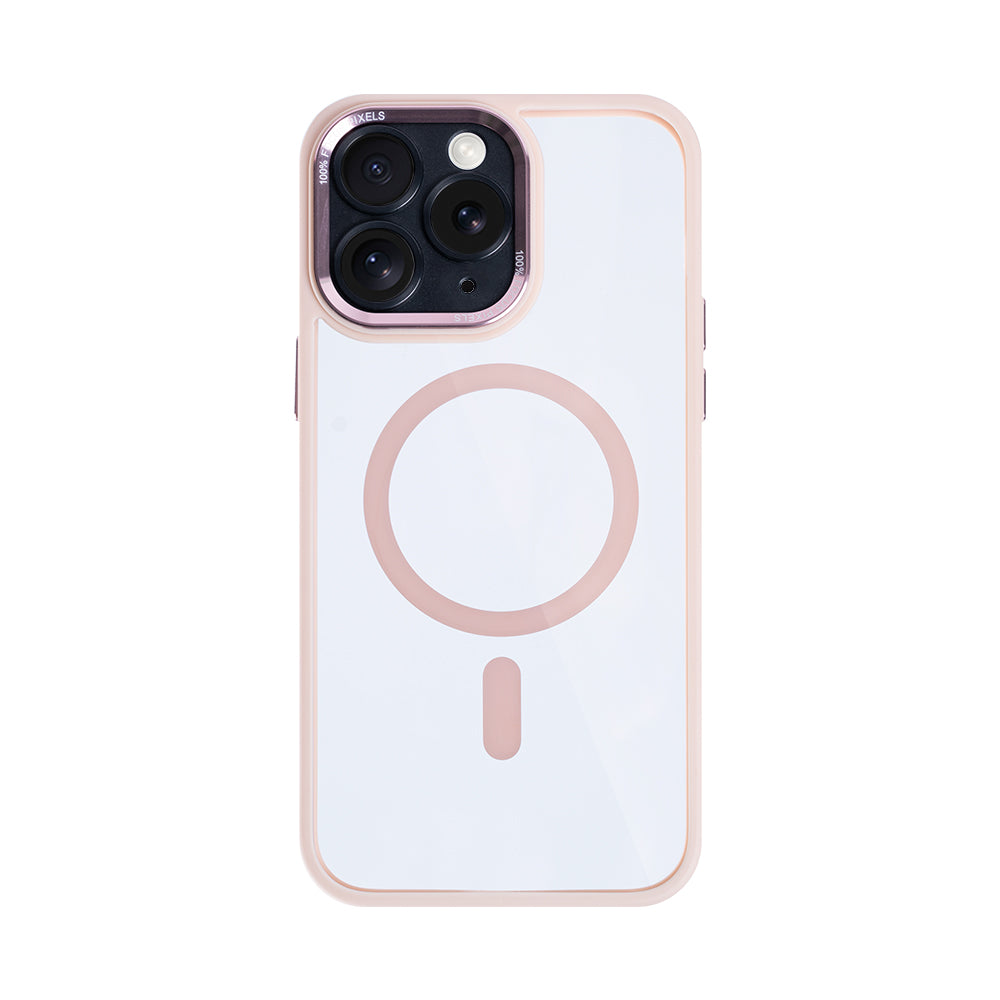 Rixus Classic 04 Hülle mit MagSafe kompatibel für Apple iPhone 11 Pro Max Pink