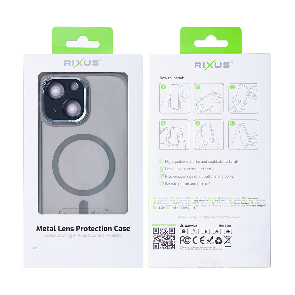 Rixus Classic 04 MagSafe Hülle für iPhone 15 16 17 Modell & Farbe – Bild 115