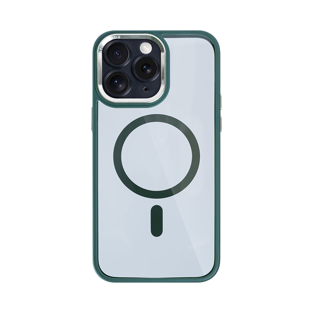 Rixus Classic 04 Hülle mit MagSafe kompatibel für Apple iPhone 11 Pro Dark Green