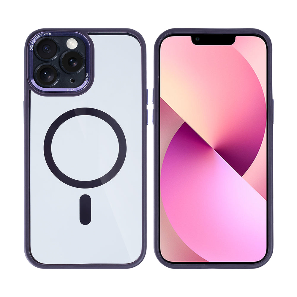 Rixus Classic 04 Hülle mit MagSafe kompatibel für Apple iPhone 11 Pro Purple – Bild 3