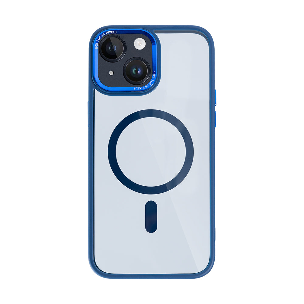 Rixus Classic 04 Hülle mit MagSafe kompatibel für Apple iPhone 13 Dark Blue