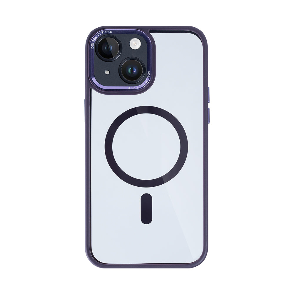 Rixus Classic 04 Hülle mit MagSafe kompatibel für Apple iPhone 13 Purple