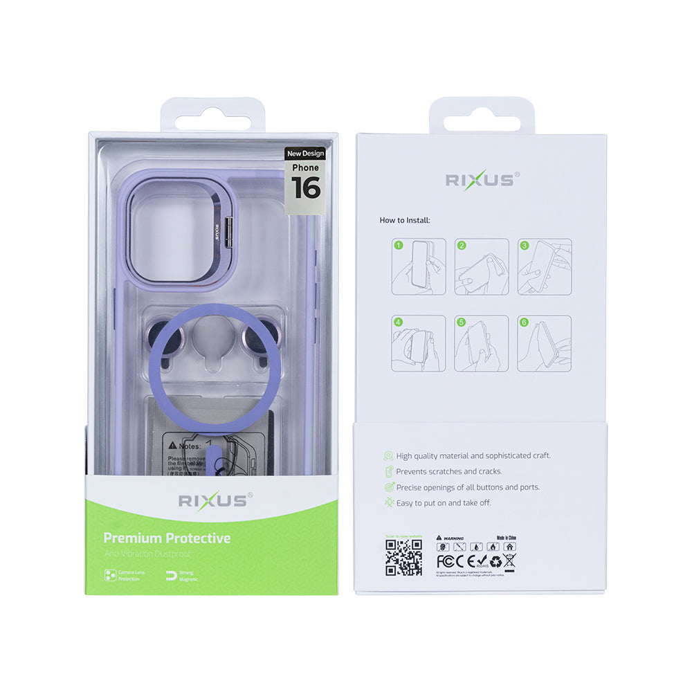 Rixus Classic 03 MagSafe Hülle für iPhone 15 16 17 Modell & Farbe – Bild 257