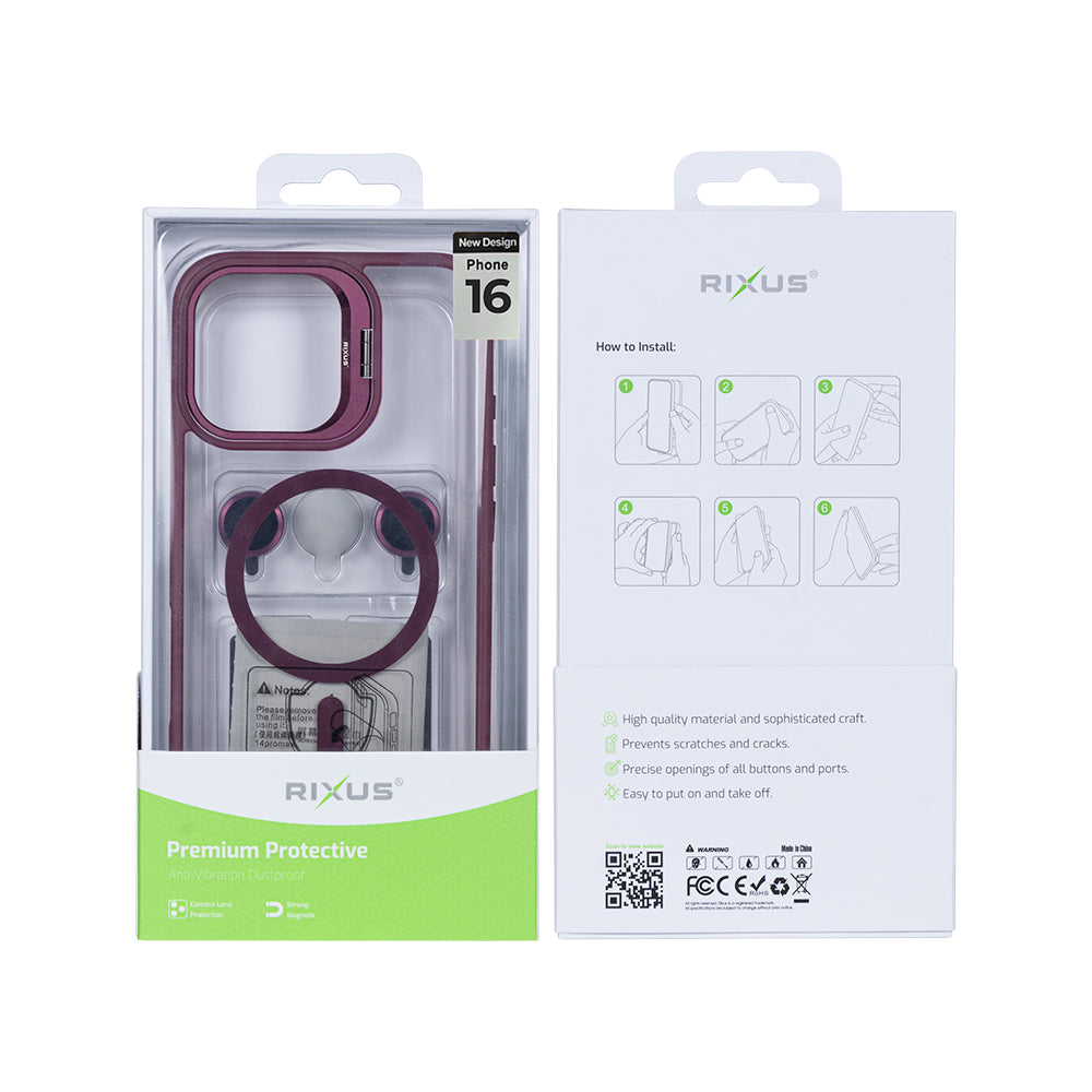 Rixus Classic 03 MagSafe Hülle für iPhone 15 16 17 Modell & Farbe – Bild 305