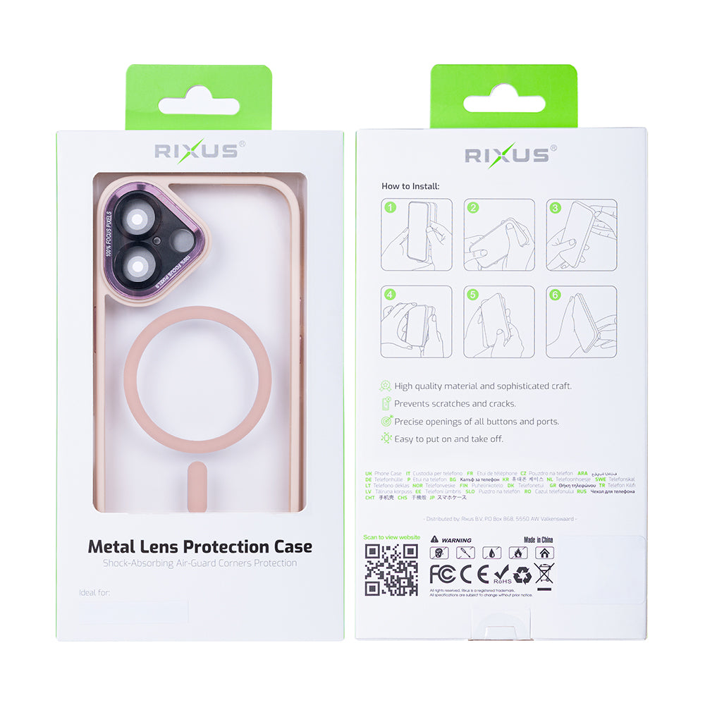 Rixus Classic 04 MagSafe Hülle für iPhone 15 16 17 Modell & Farbe – Bild 66