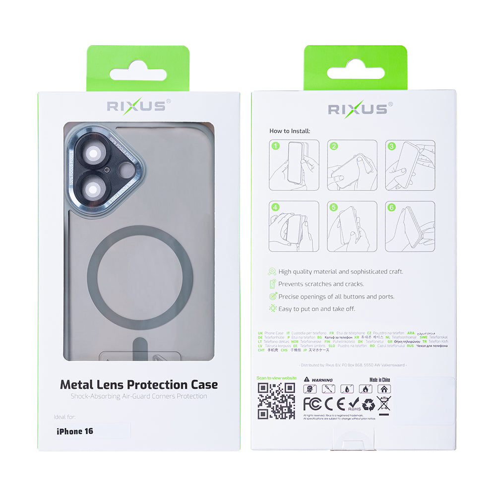 Rixus Classic 04 MagSafe Hülle für iPhone 15 16 17 Modell & Farbe – Bild 74