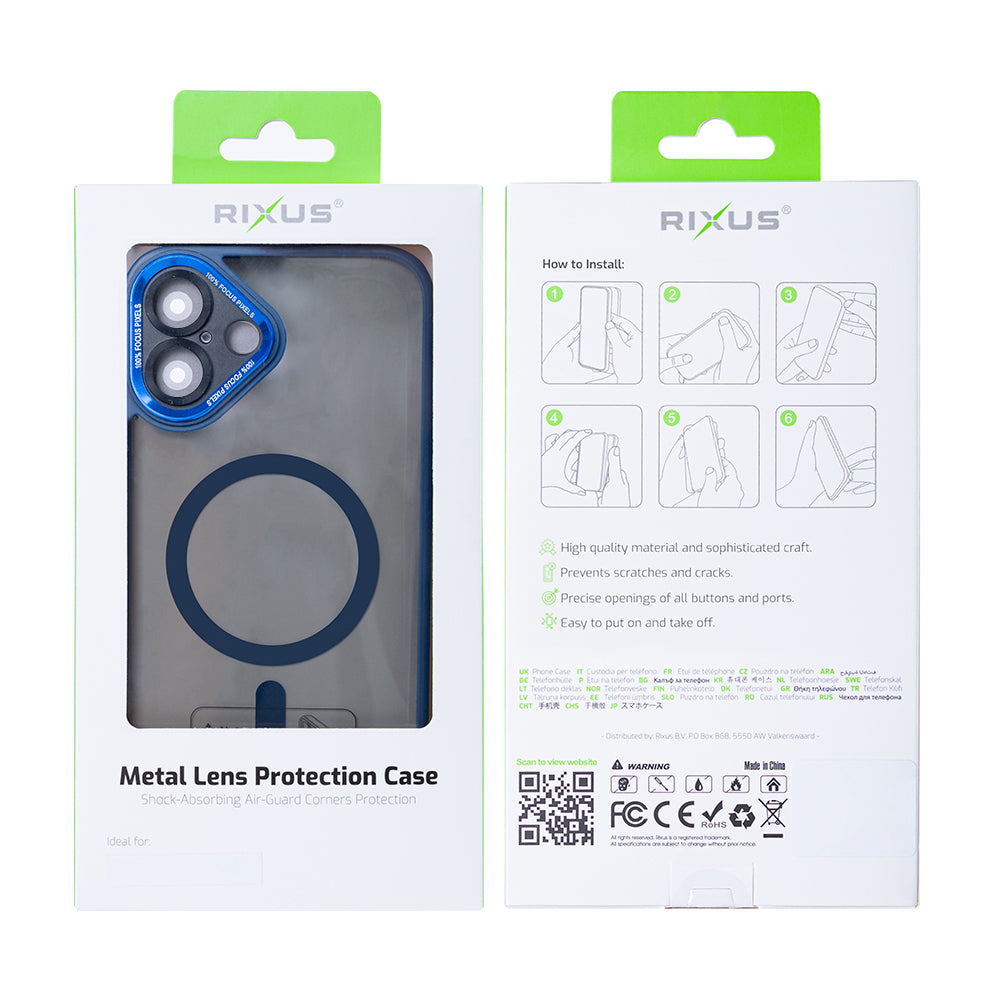 Rixus Classic 04 MagSafe Hülle für iPhone 15 16 17 Modell & Farbe – Bild 70