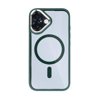 Rixus Classic 04 MagSafe Hülle für iPhone 15 16 17 Modell & Farbe - Modell: iPhone 16 Plus - Farbe: Dark Green (Grün)