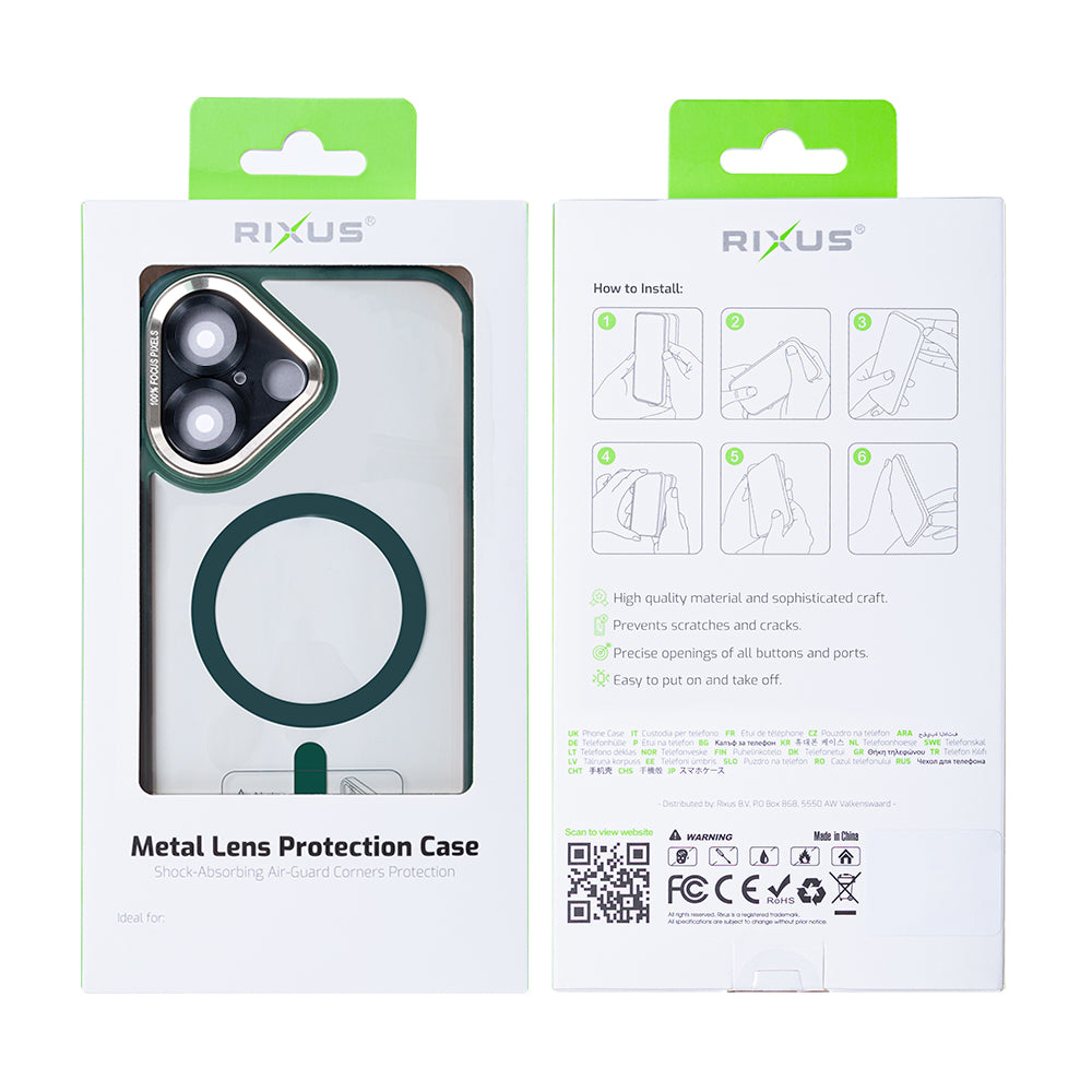 Rixus Classic 04 MagSafe Hülle für iPhone 15 16 17 Modell & Farbe – Bild 50