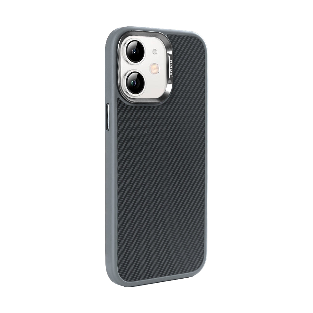 Rixus Mag Carbon mit MagSafe kompatibel für Apple iPhone 11 Titanium Grey – Bild 4