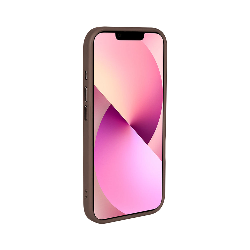 Rixus Mag Carbon mit MagSafe kompatibel für Apple iPhone 11 Brown – Bild 5