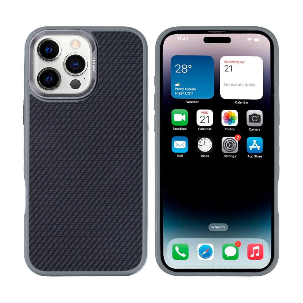 Rixus Mag Carbon MagSafe Hülle für iPhone 15 16 17 Modell & Farbe – Bild 134