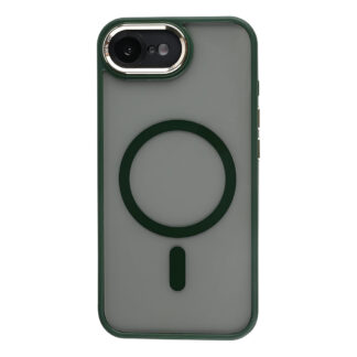 Rixus Classic 04 MagSafe Hülle für iPhone 15 16 17 Modell & Farbe - Modell: iPhone 16e - Farbe: Dark Green (Grün)