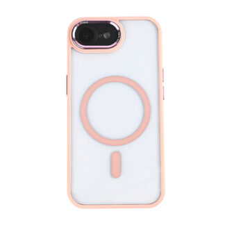 Rixus Classic 04 MagSafe Hülle für iPhone 15 16 17 Modell & Farbe - Modell: iPhone 16e - Farbe: Pink (Rosa)