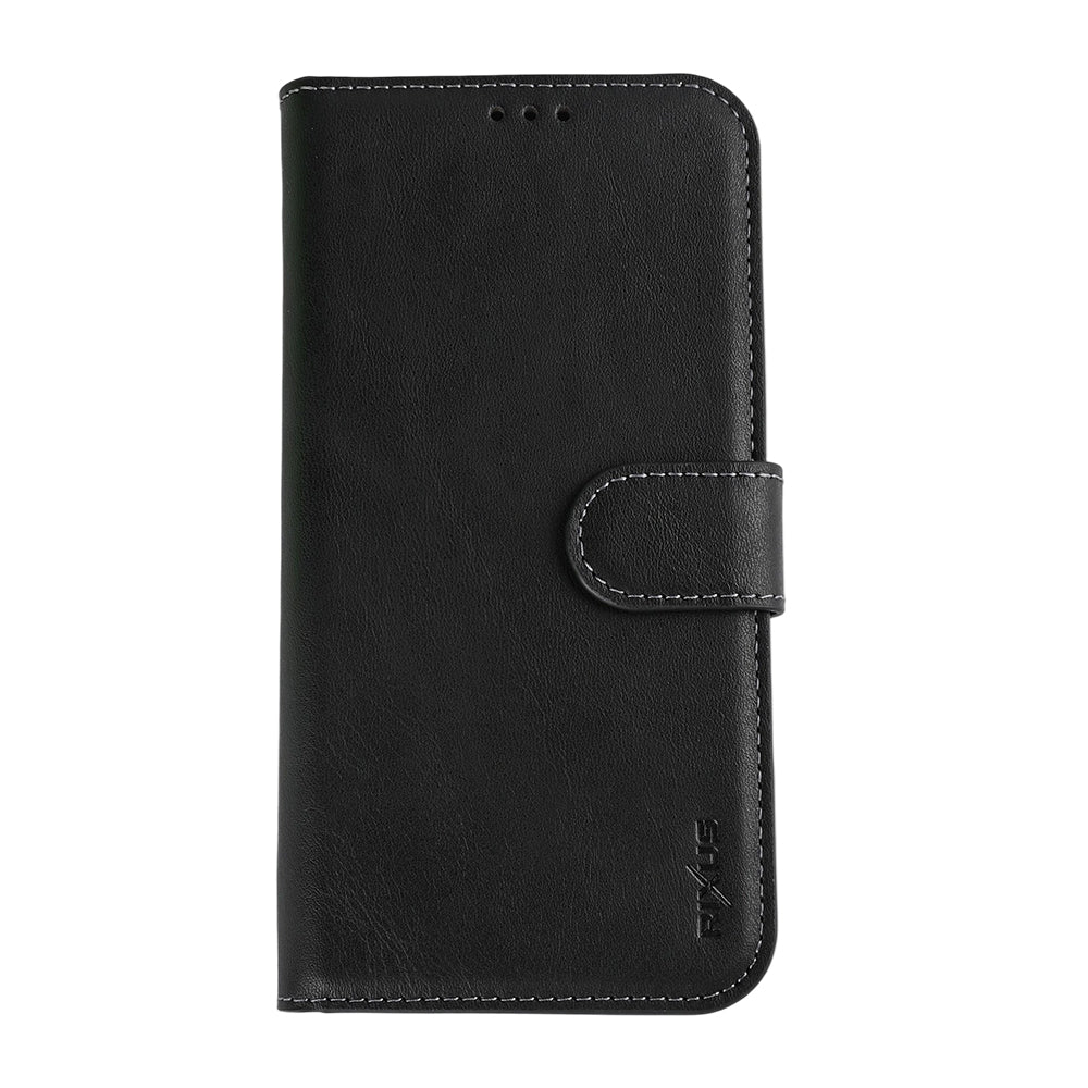 Rixus Duo Magnetic Detachable Wallet für Apple iPhone für iPhone 16e, 17e Black