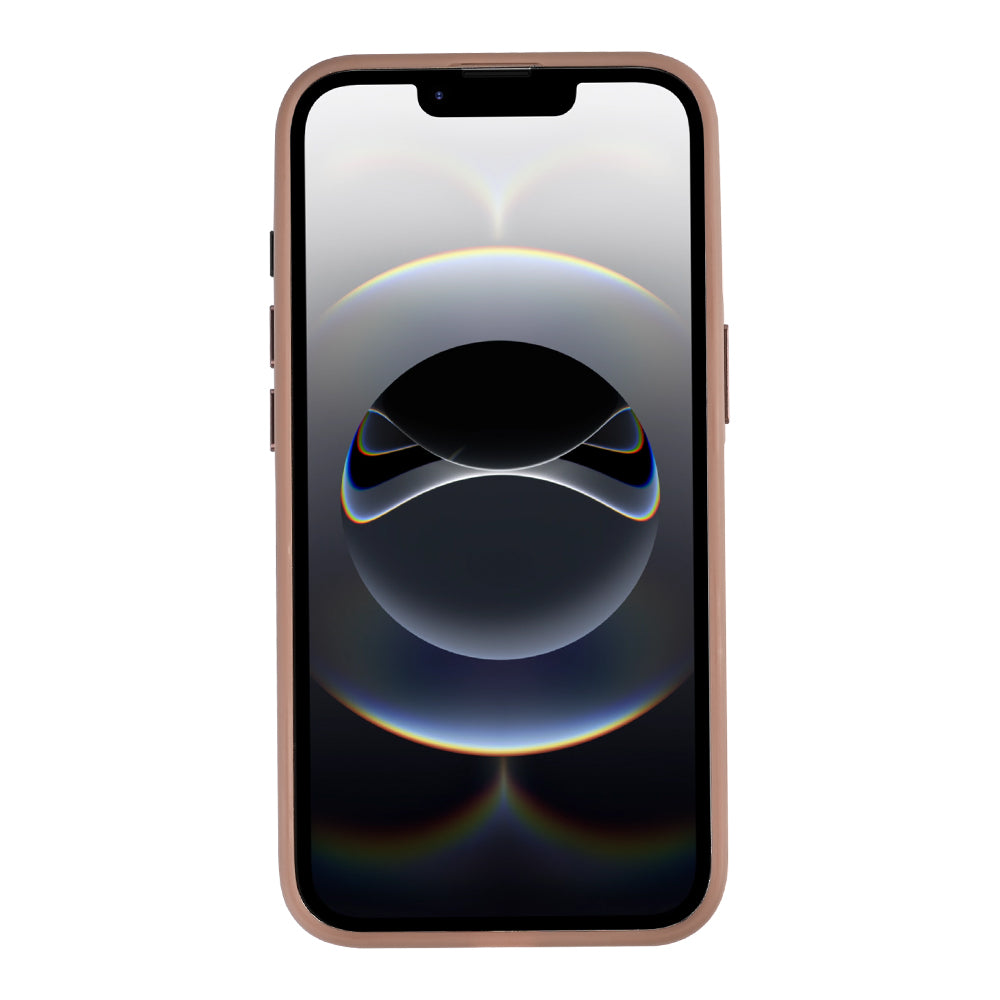 Rixus Mag Carbon mit MagSafe kompatibel für Apple iPhone 16e, 17e Brown – Bild 2