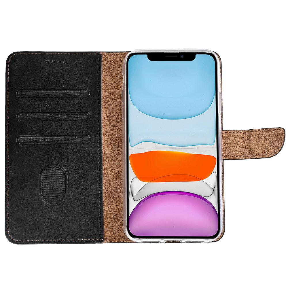 Rixus Buchhülle für Apple iPhone 11 Black – Bild 5