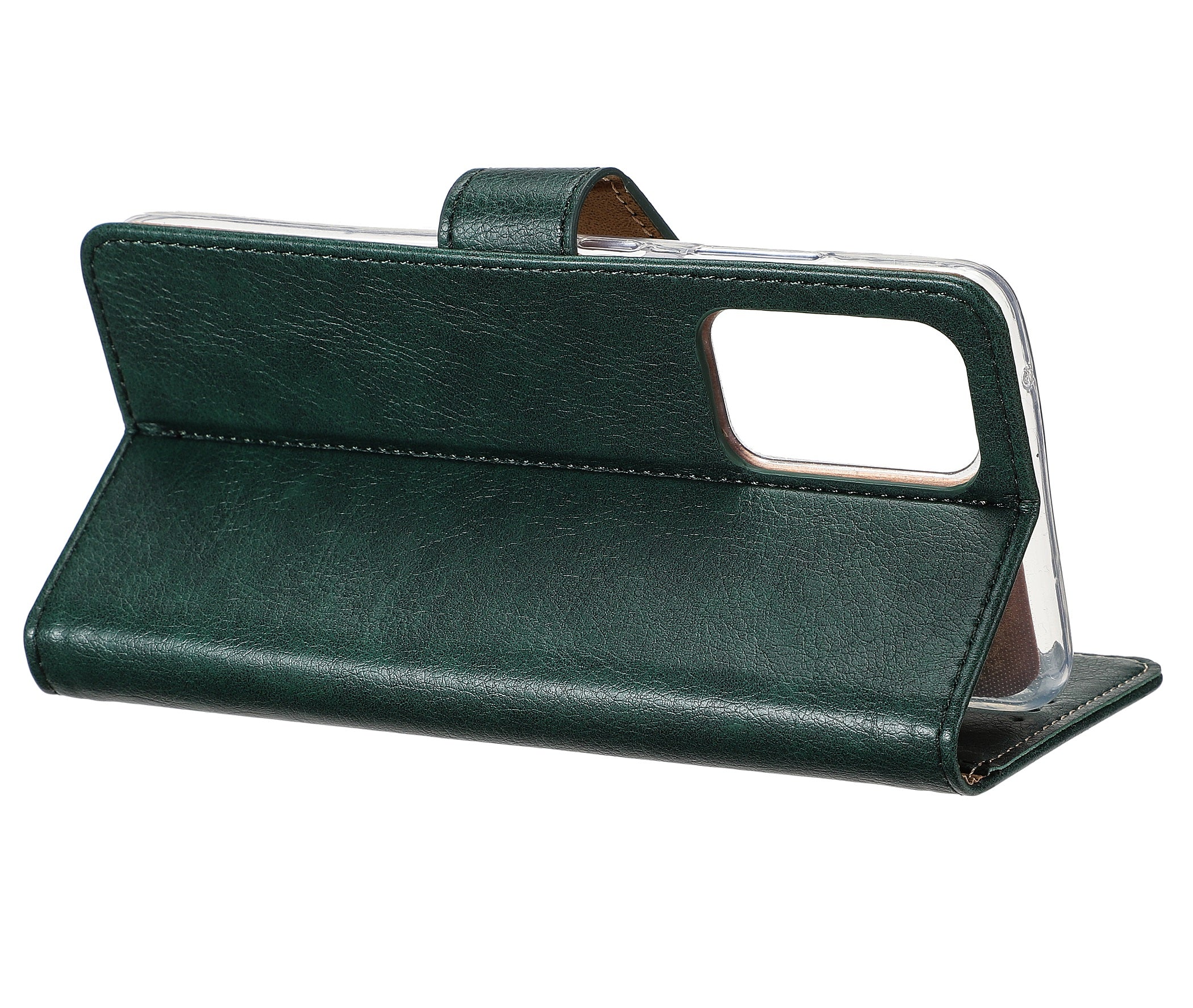 Rixus Buchhülle für Apple iPhone 13 Dark Green – Bild 3