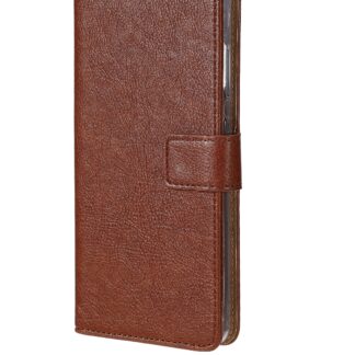 Rixus Buchhülle für Apple iPhone 13 Pro Brown