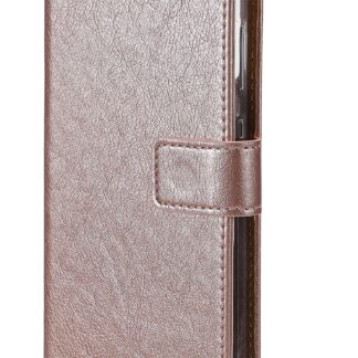 Rixus Buchhülle für Apple iPhone 13 Pro Light Pink