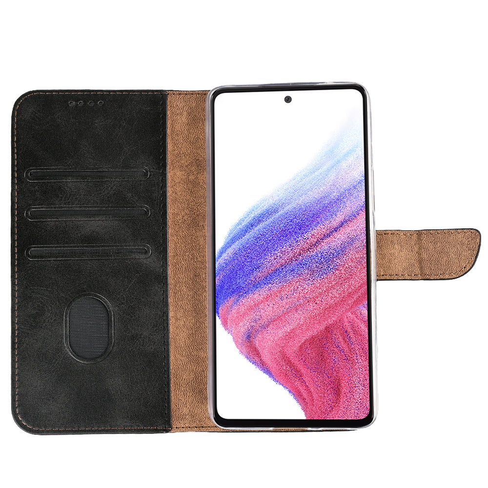 Rixus Buchhülle für Samsung Galaxy A53 5G Black – Bild 5