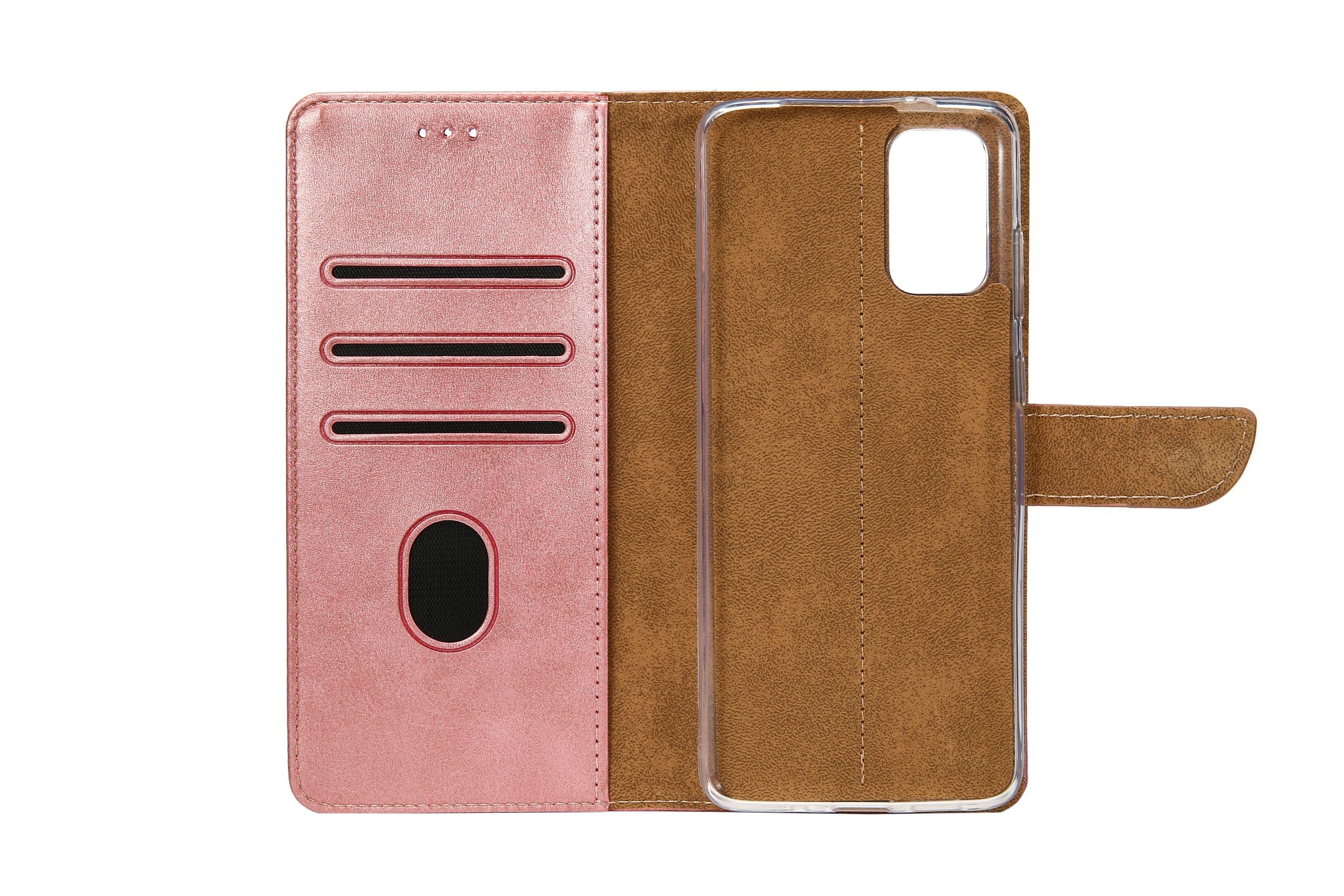 Rixus Buchhülle für Samsung Galaxy S21 Plus 5G Pink – Bild 3