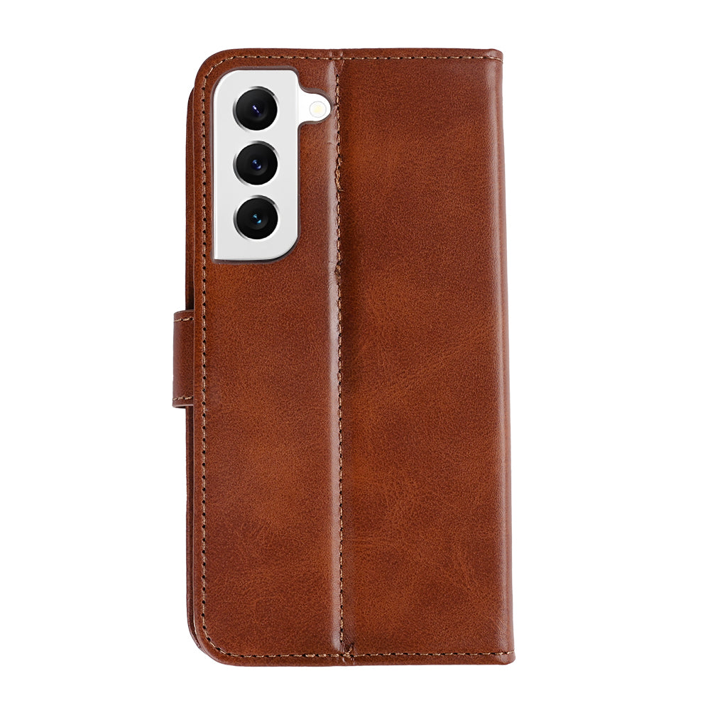 Rixus Buchhülle für Samsung Galaxy S22 5G Brown – Bild 2