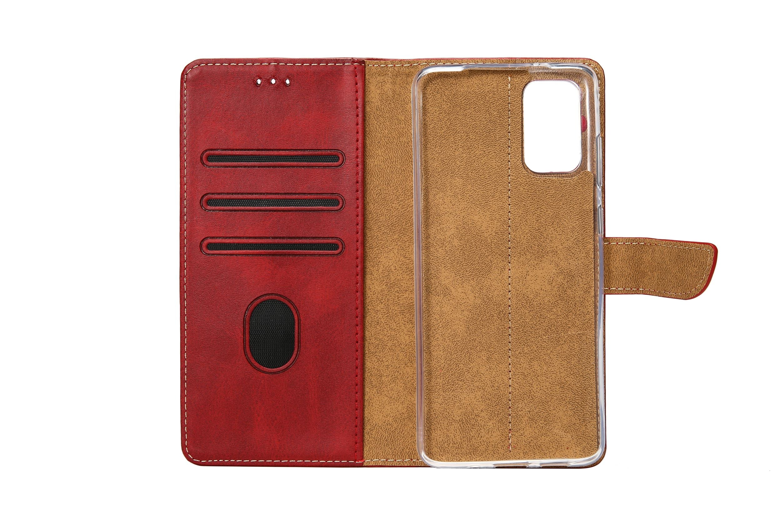 Rixus Buchhülle für Samsung Galaxy S22 Plus 5G Dark Red – Bild 3