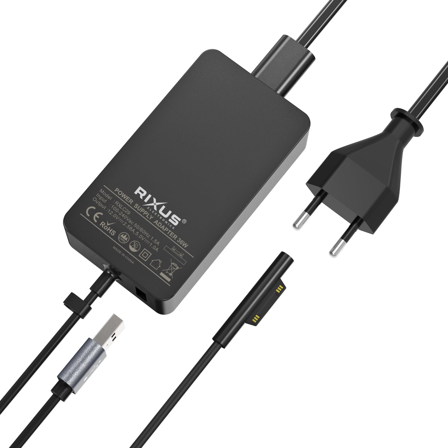 Rixus RXLC29 Microsoft Surface Charger 36W – Bild 3
