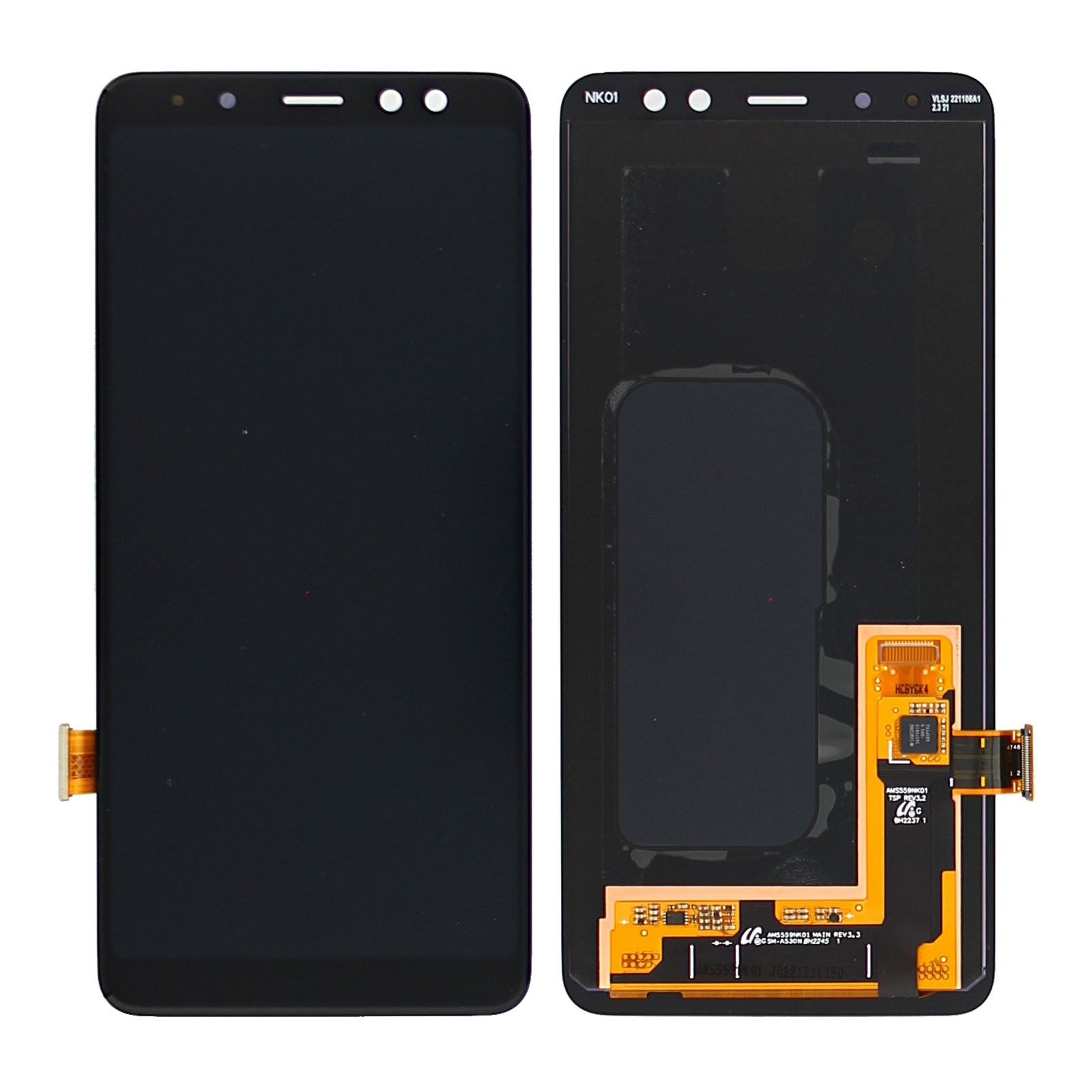 Samsung Galaxy A8 A530F (2018) Display und Touchscreen-Digitizer ohne Rahmen Service Pack – Bild 3