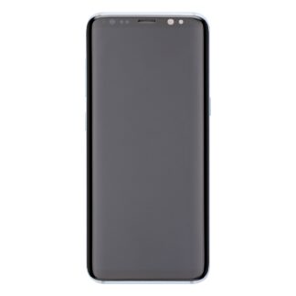 Samsung Galaxy S8 G950F Display und Touchscreen-Digitizer mit Rahmen Blue Service Pack