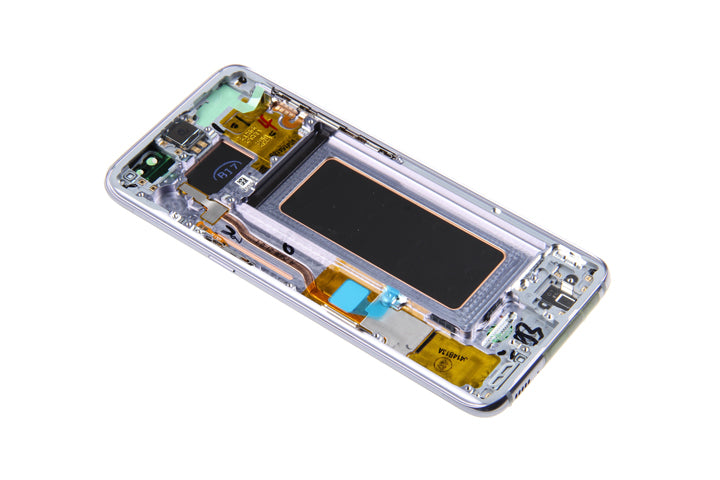 Samsung Galaxy S8 G950F Display und Touchscreen-Digitizer mit Rahmen Orchid Gray Service Pack – Bild 2