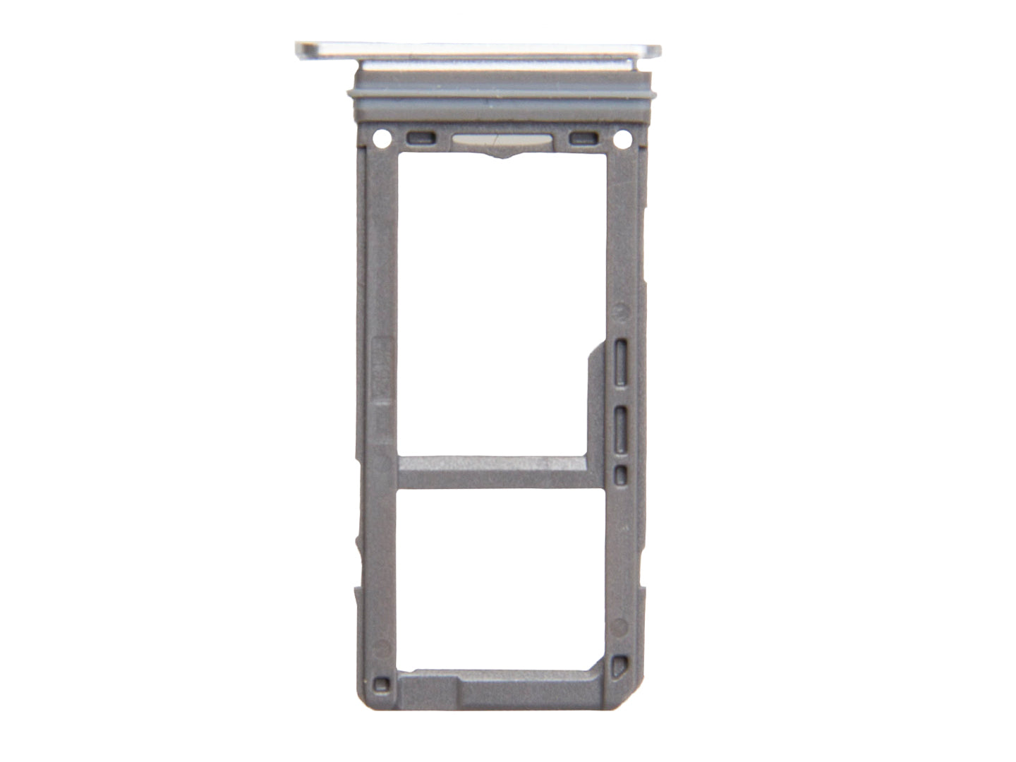 Samsung Galaxy S8 G950F, Galaxy S8 Plus G955F SIM-Kartenhalter Silver Original – Bild 2